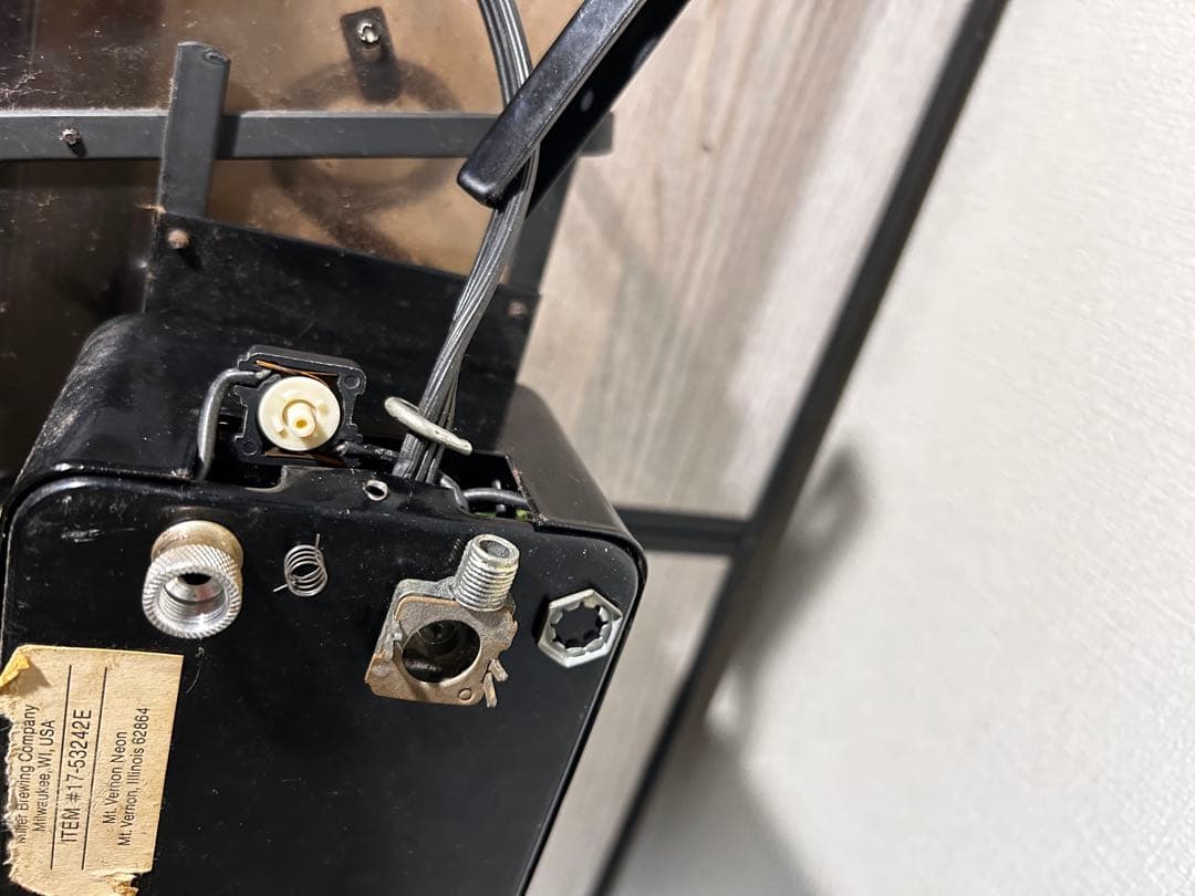 クアーズエクストラゴールド、ミラージェニュインドラフト、コロナ ネオン管