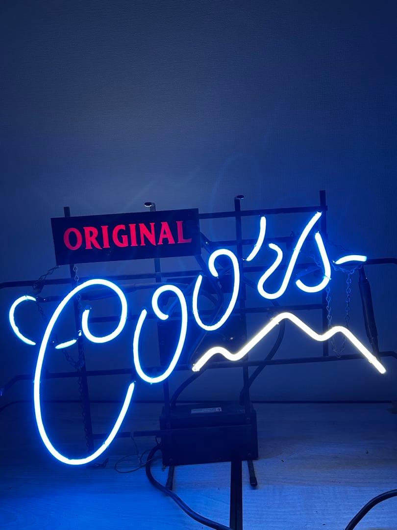 クアーズエクストラゴールド、ミラージェニュインドラフト、コロナ ネオン管