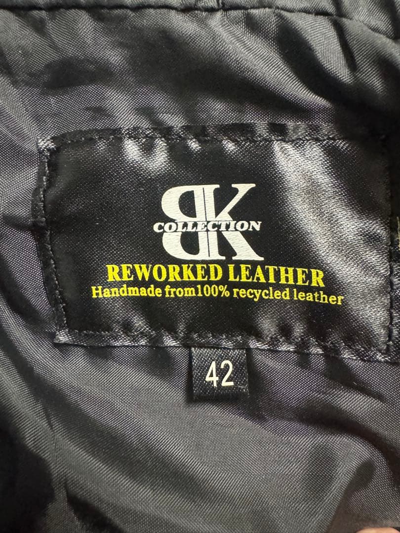 leather fur jacket rickowens風