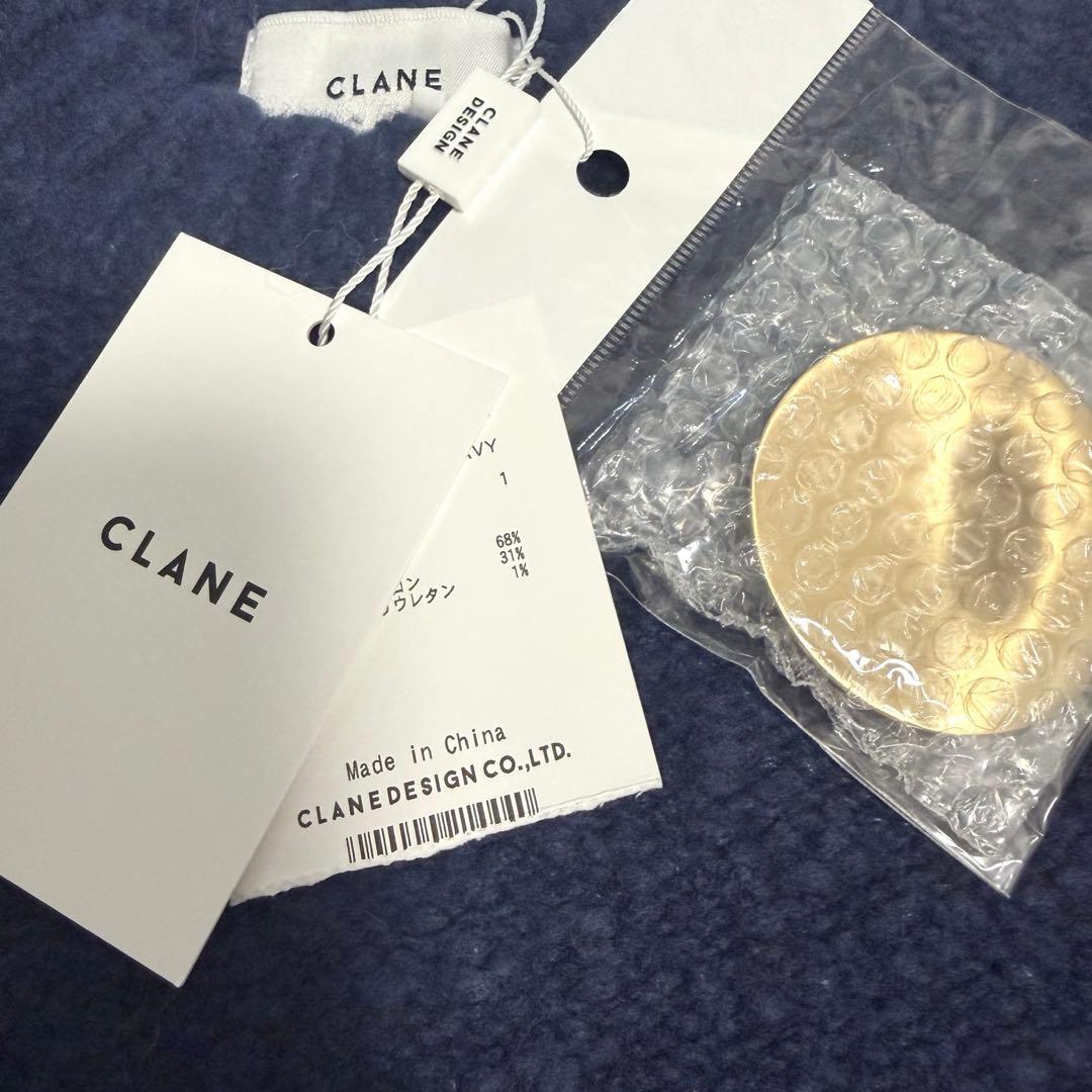 【新品タグ付き】完売品✨️クラネ ブローチ セット ソフトスラブ ニットトップス