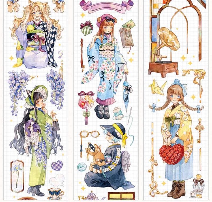 海外マスキングテープ 切り売り No.129