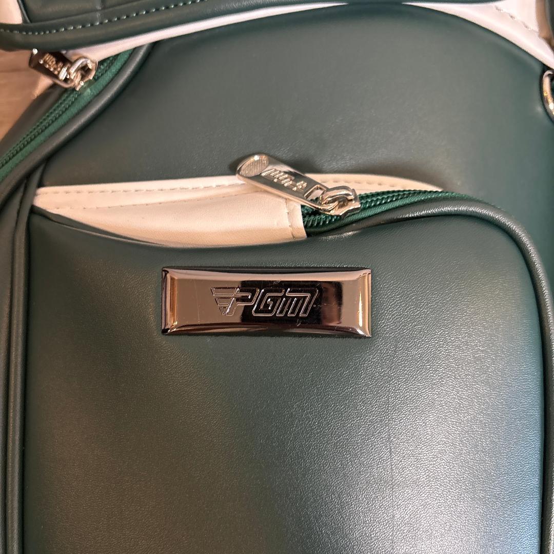 PGM ゴルフバッグ キャスター付き グリーン 防水仕様 数回使用 中古美品