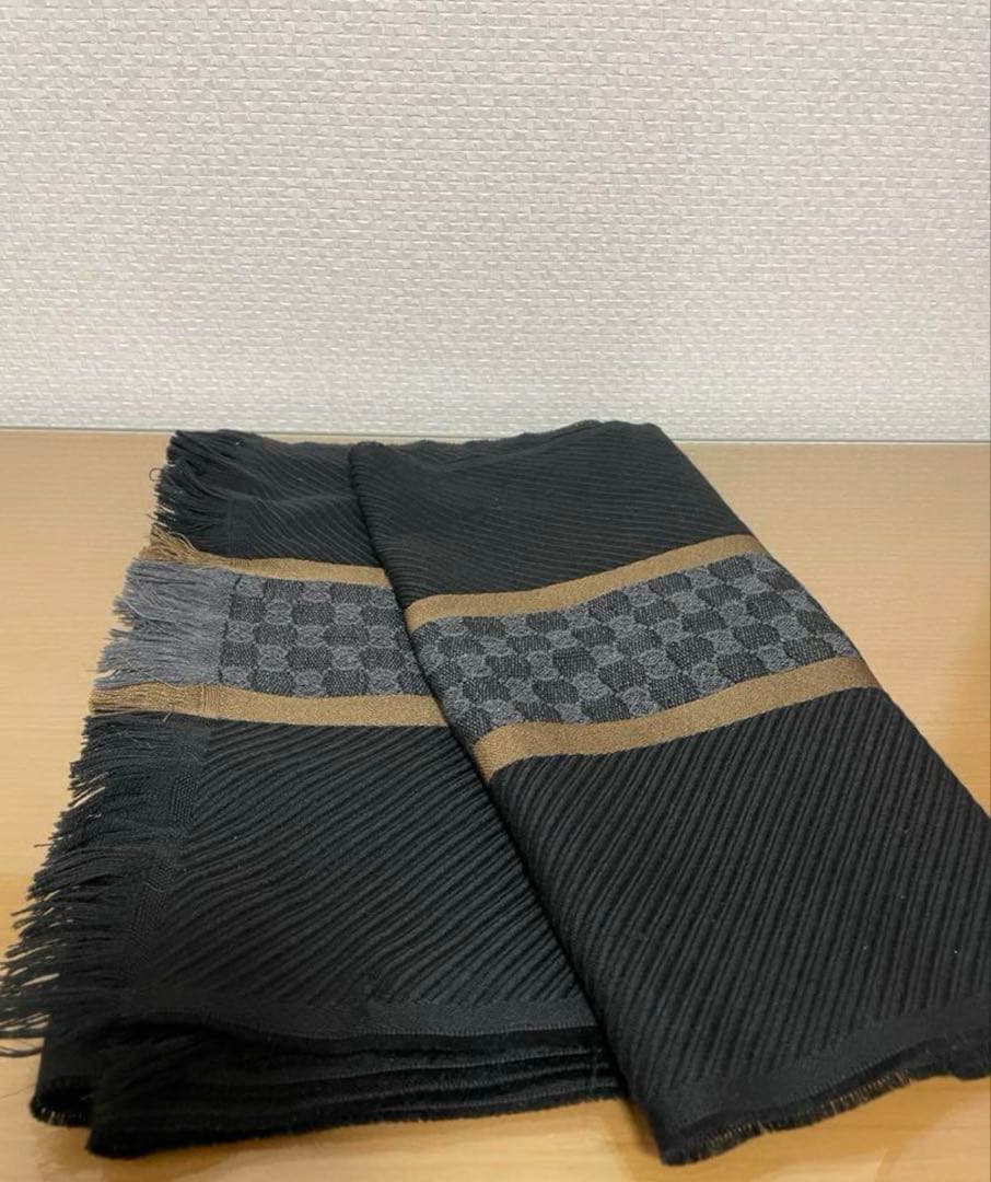 GUCCI マフラー ストール ウール シルク