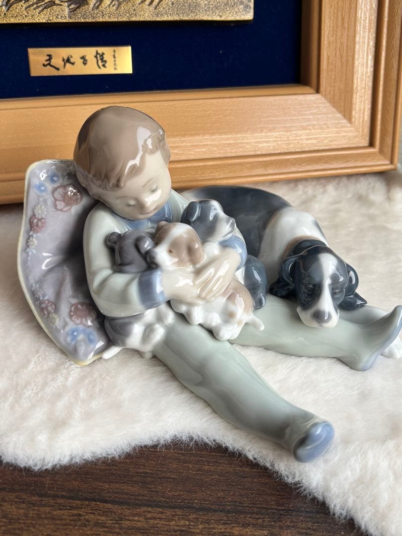 甘い夢　★リヤドロ　スペイン　ポーセリン　ヴィンテージ