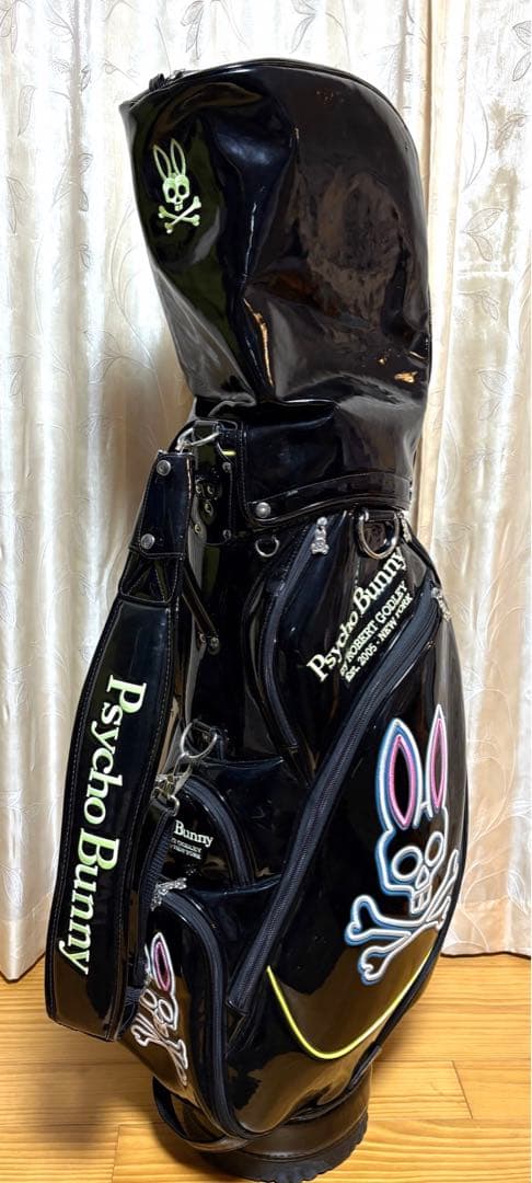 Psycho Bunny キャディバッグ ブラック