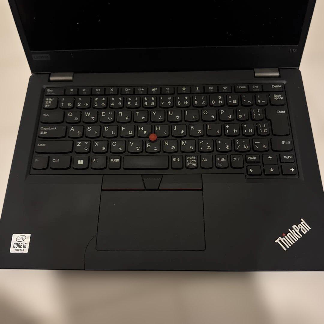 【良品】Lenovo L13 第10世代i5 8G 256G Win11