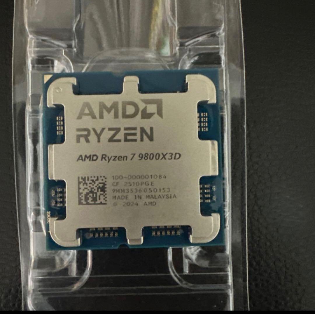 Ryzen7 9800X3D 動作未確認