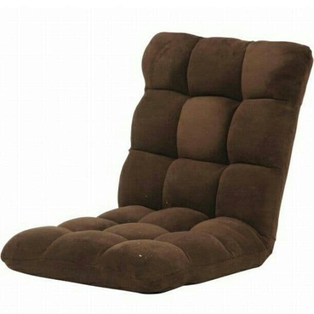 モコモコ ワイド座椅子 ブラウン ソファ・座椅子