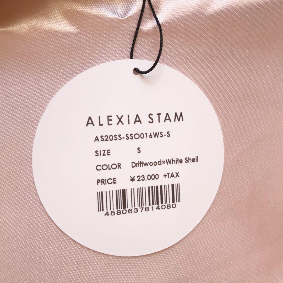 新品未使用　2020ss ALEXIASTAM ワンピースビキニ　Sサイズ