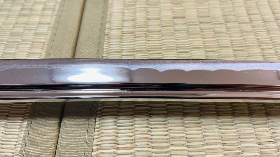 模造刀 海軍 軍刀 樋入り刀身 黒石目鞘 拵 大日本帝国 251021-1