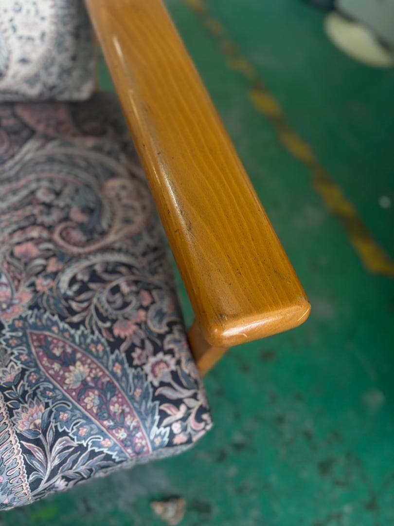 コスが家具レトロペイズリー柄ソファセット　179