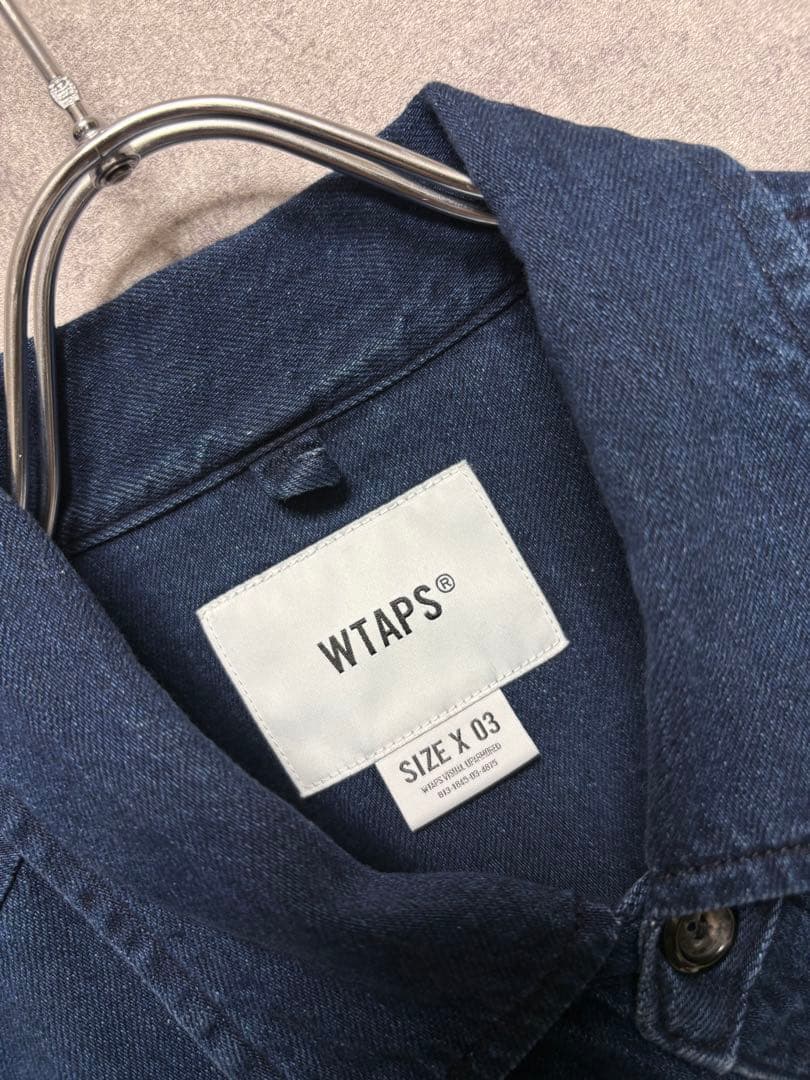WTAPS WCPO デニムシャツ INDIGO 03 L 美品