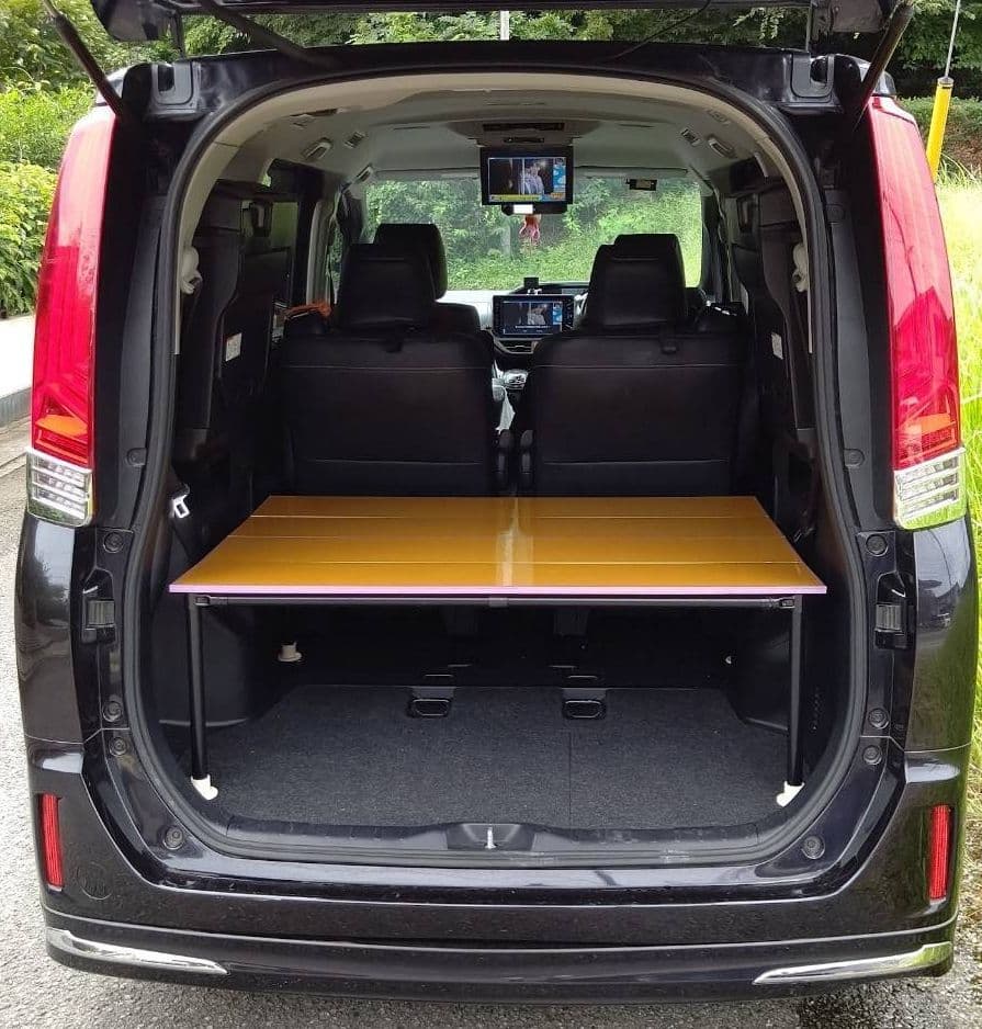 マットなし 80系　ヴォクシー、ノア、エスクァイア　収納　ベッドキット 車中泊