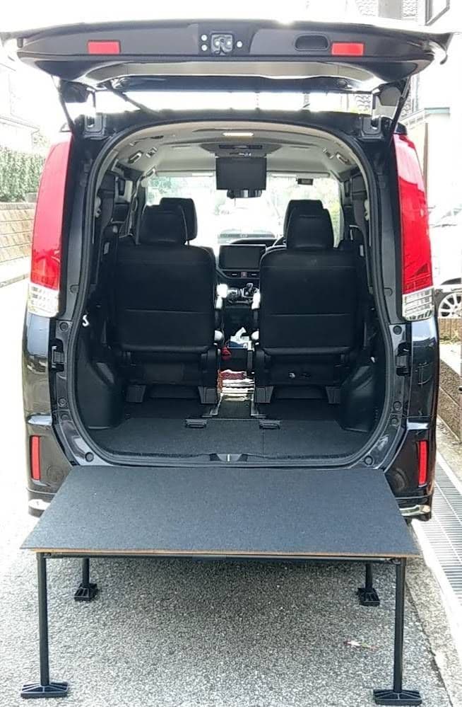 マットなし 80系　ヴォクシー、ノア、エスクァイア　収納　ベッドキット 車中泊