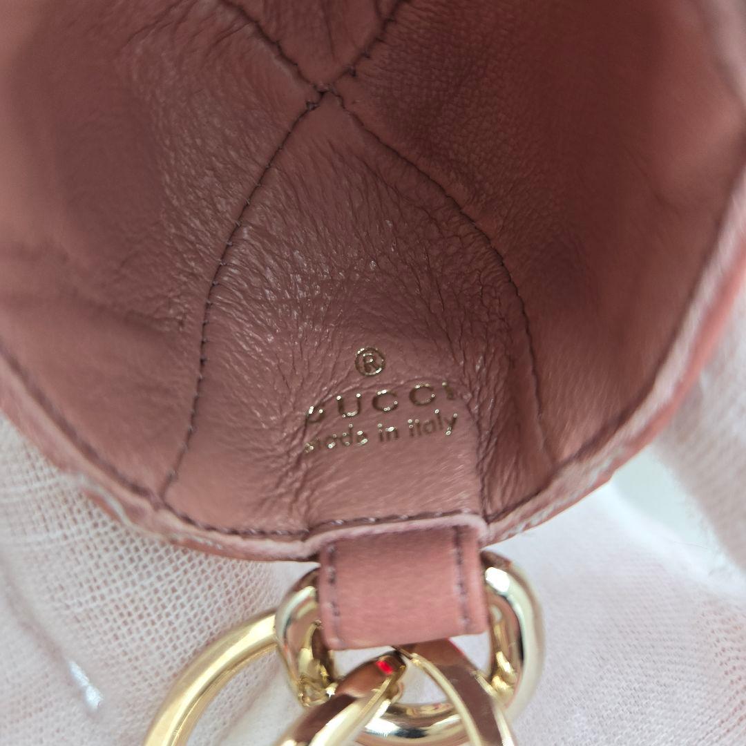 【未使用に近い】 GUCCI グッチ キーホルダー キーリング キャップ 帽子