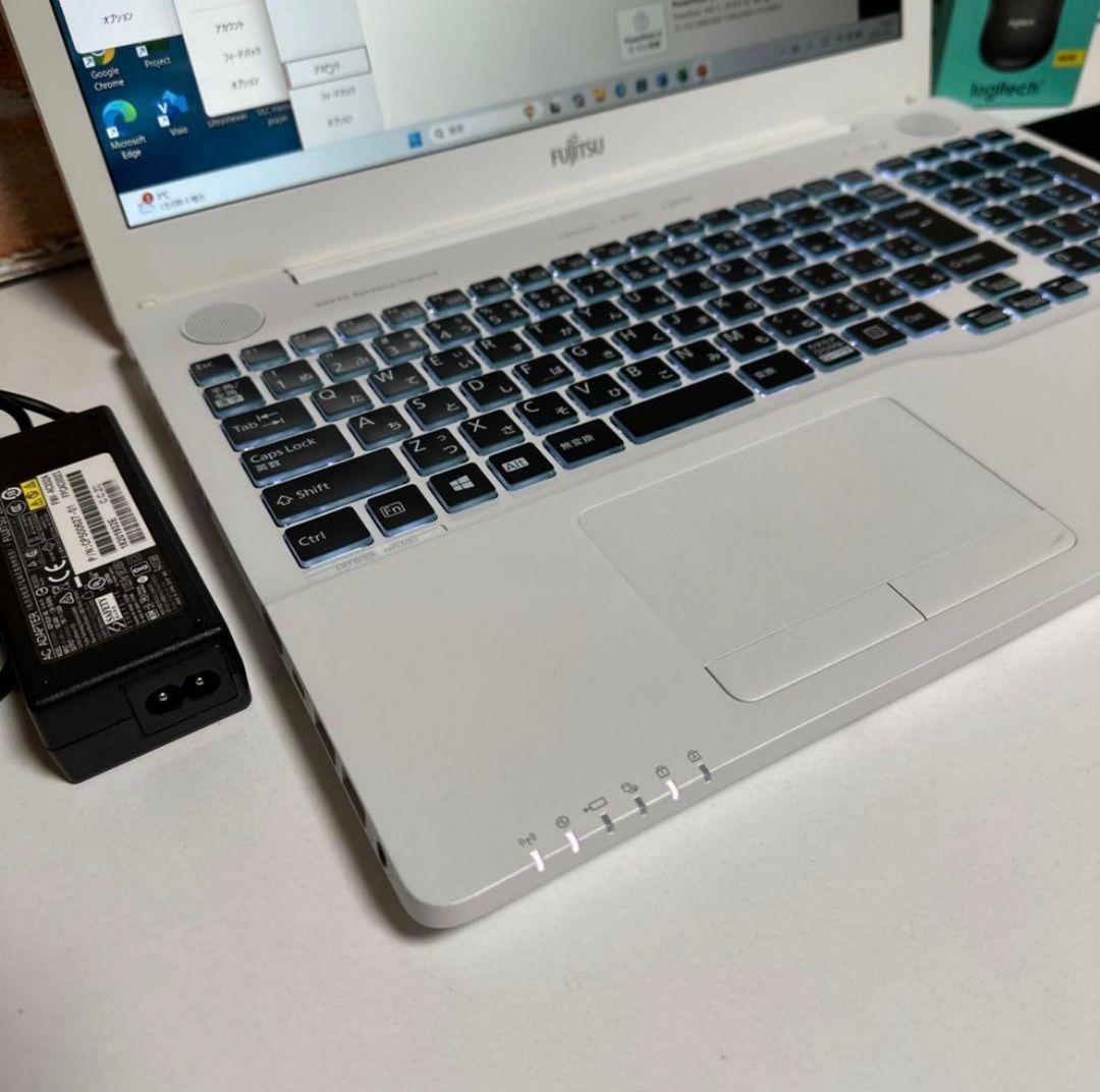 【超美品‼】富士通ノート PC Corei7 SSD512GB メモリ16GB