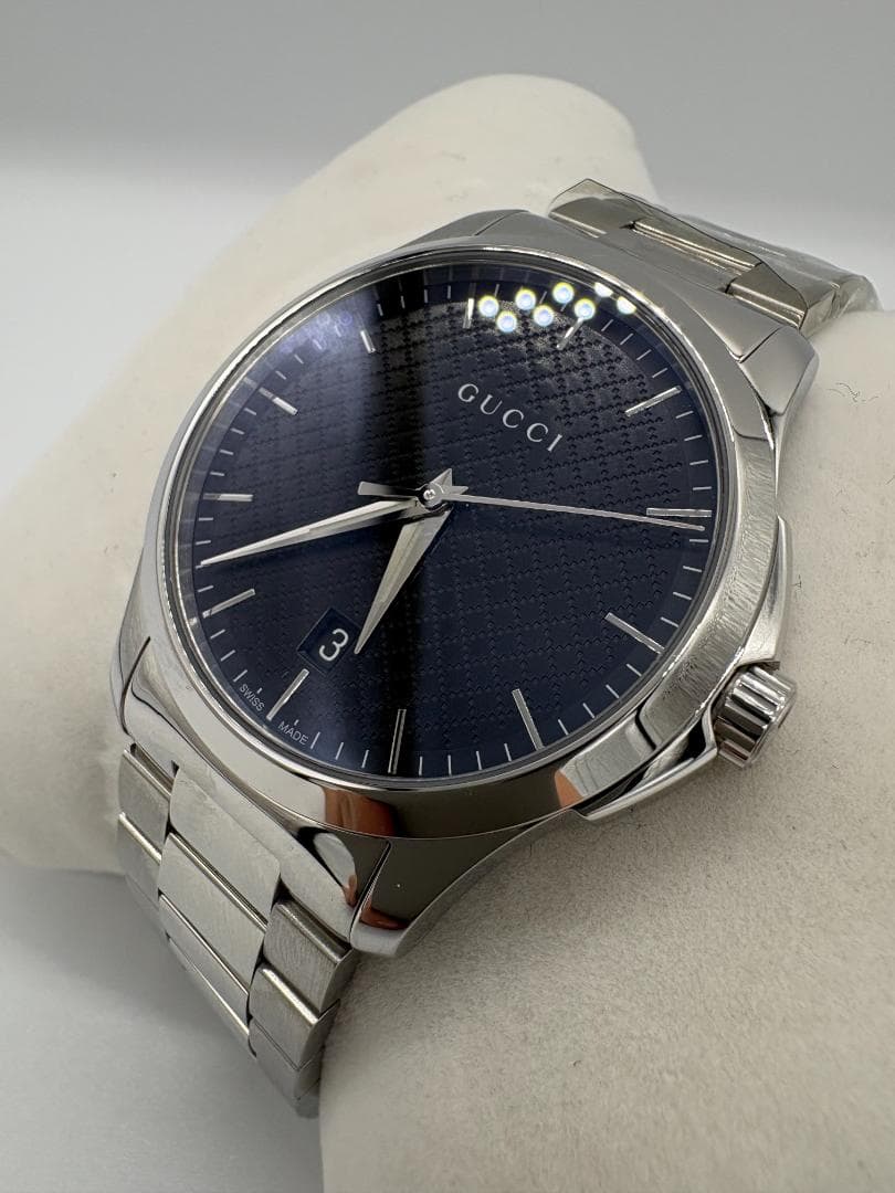 GUCCI G TIMELESS YA1264051 クオーツ ブラック メンズ