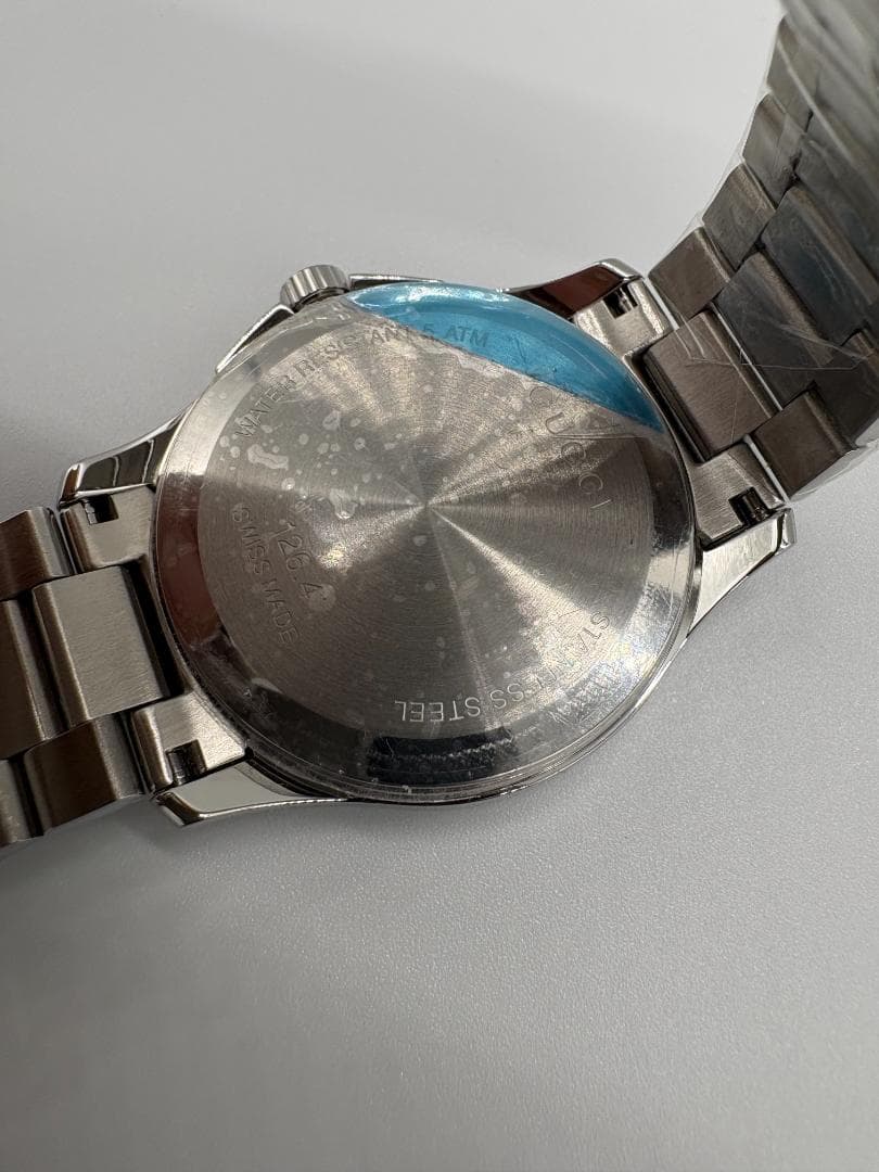 GUCCI G TIMELESS YA1264051 クオーツ ブラック メンズ