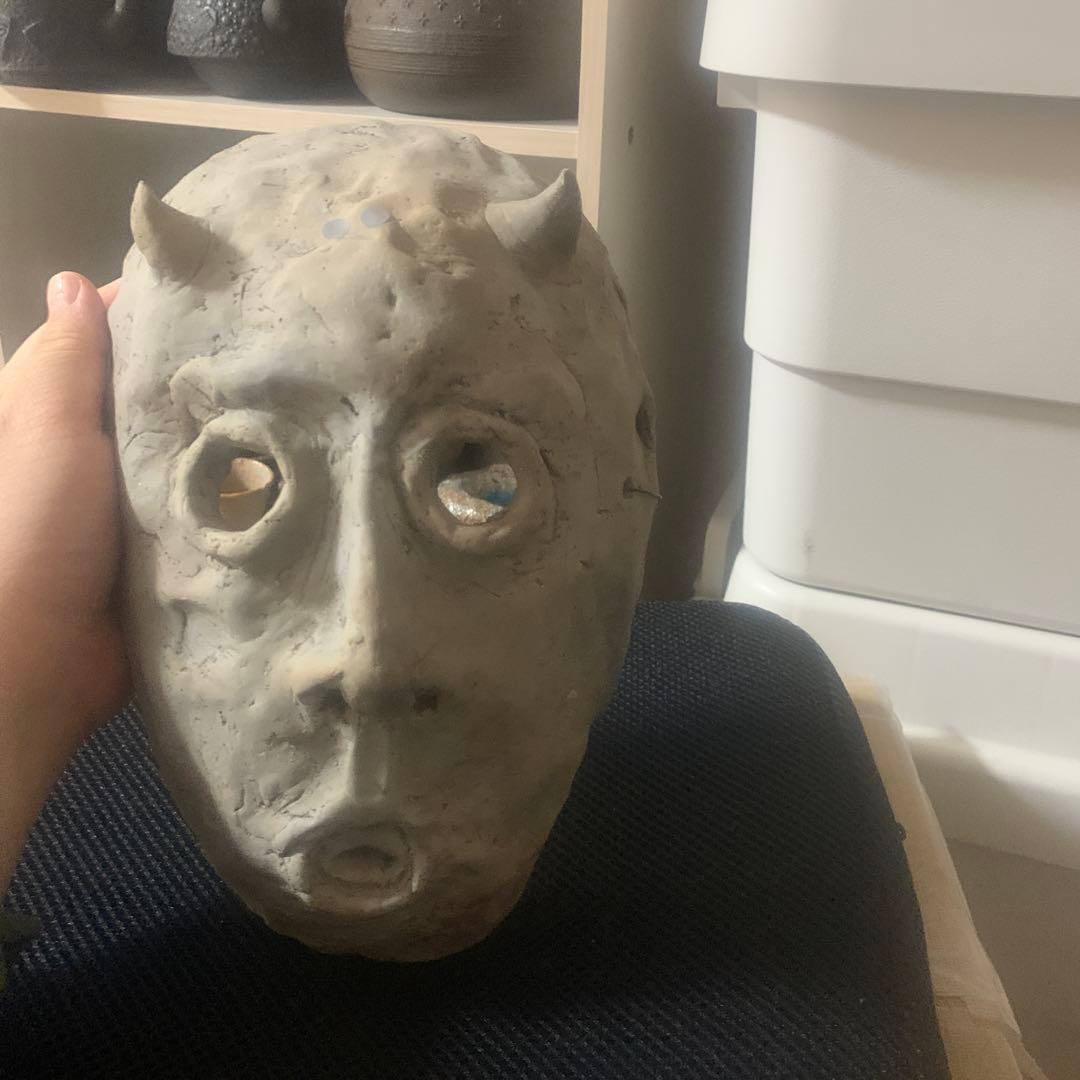 お面　水谷渉さん自分のお面です。 ！大割引！