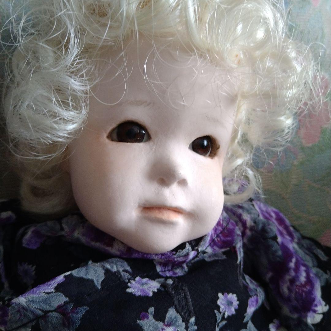 ✭ビスクドール 創作人形優しさ溢れる貴婦人穏やかな笑顔で語り掛けてきそうな憂い。