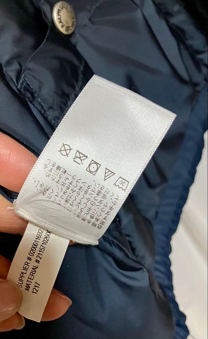 Polo Ralph Lauren フード付ダウンベストＳ美品ポロラルフローレン