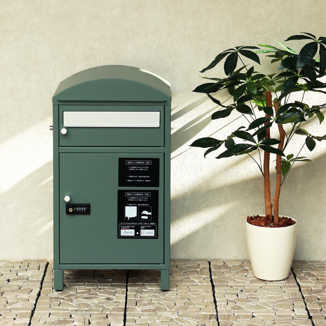 MJ PT ZA　宅配ボックス　郵便ポスト　グリーン