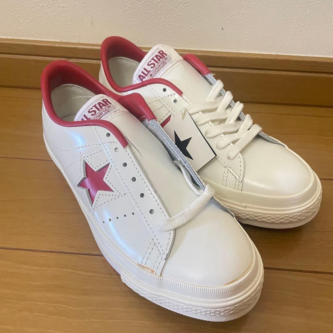 新品 日本製 コンバース ワンスター ONE STAR J ホワイト 定番 23