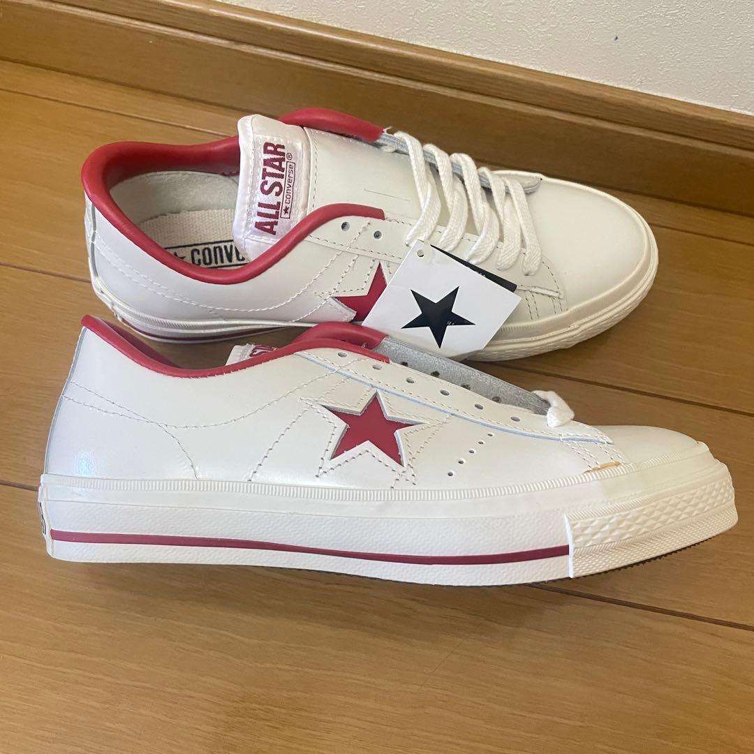 新品 日本製 コンバース ワンスター ONE STAR J ホワイト 定番 23