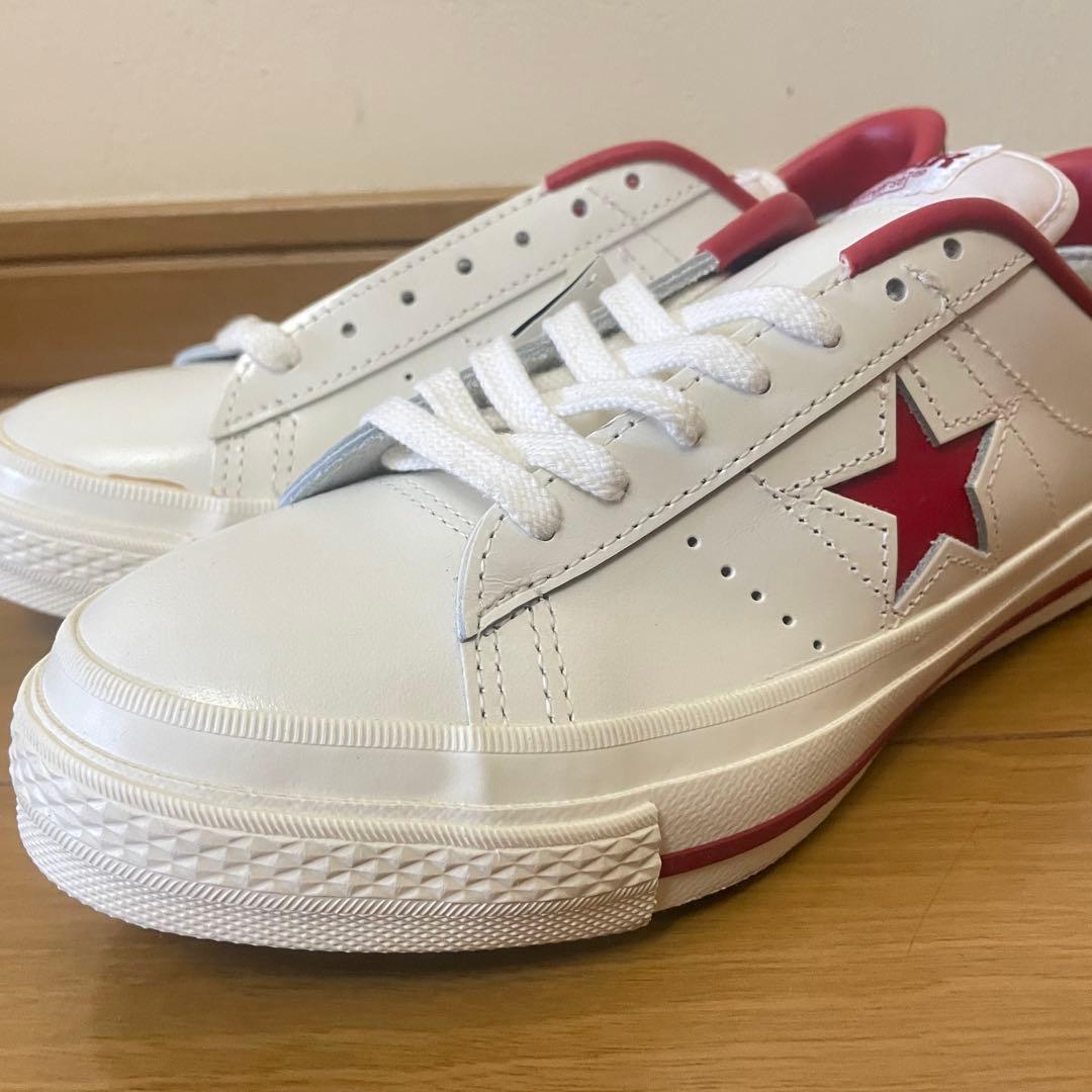 新品 日本製 コンバース ワンスター ONE STAR J ホワイト 定番 23