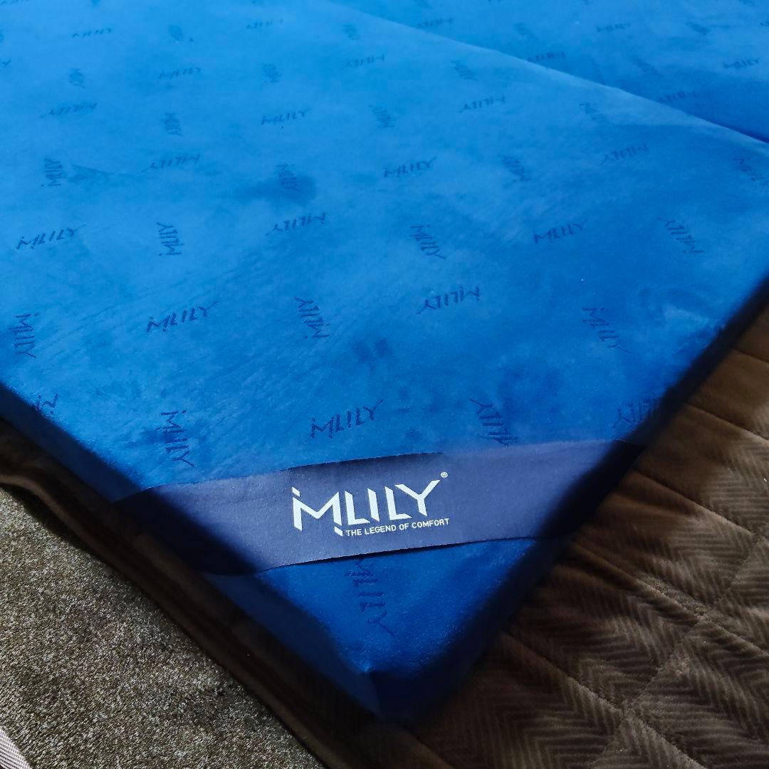 *チエ*エムリリー セミダブル 三つ折りマットレス 8cm厚