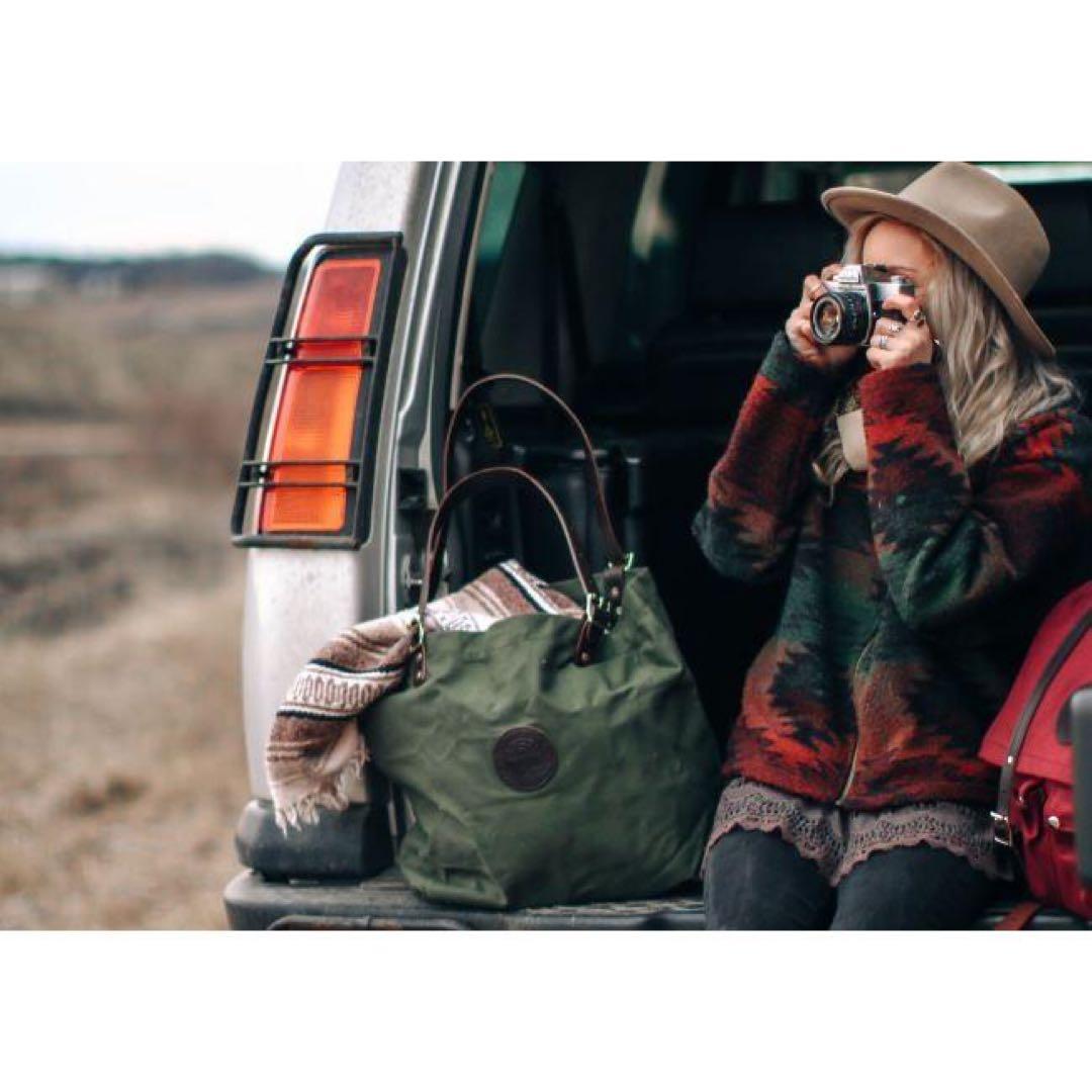 ダルースパック　トートバッグ　ツリー柄