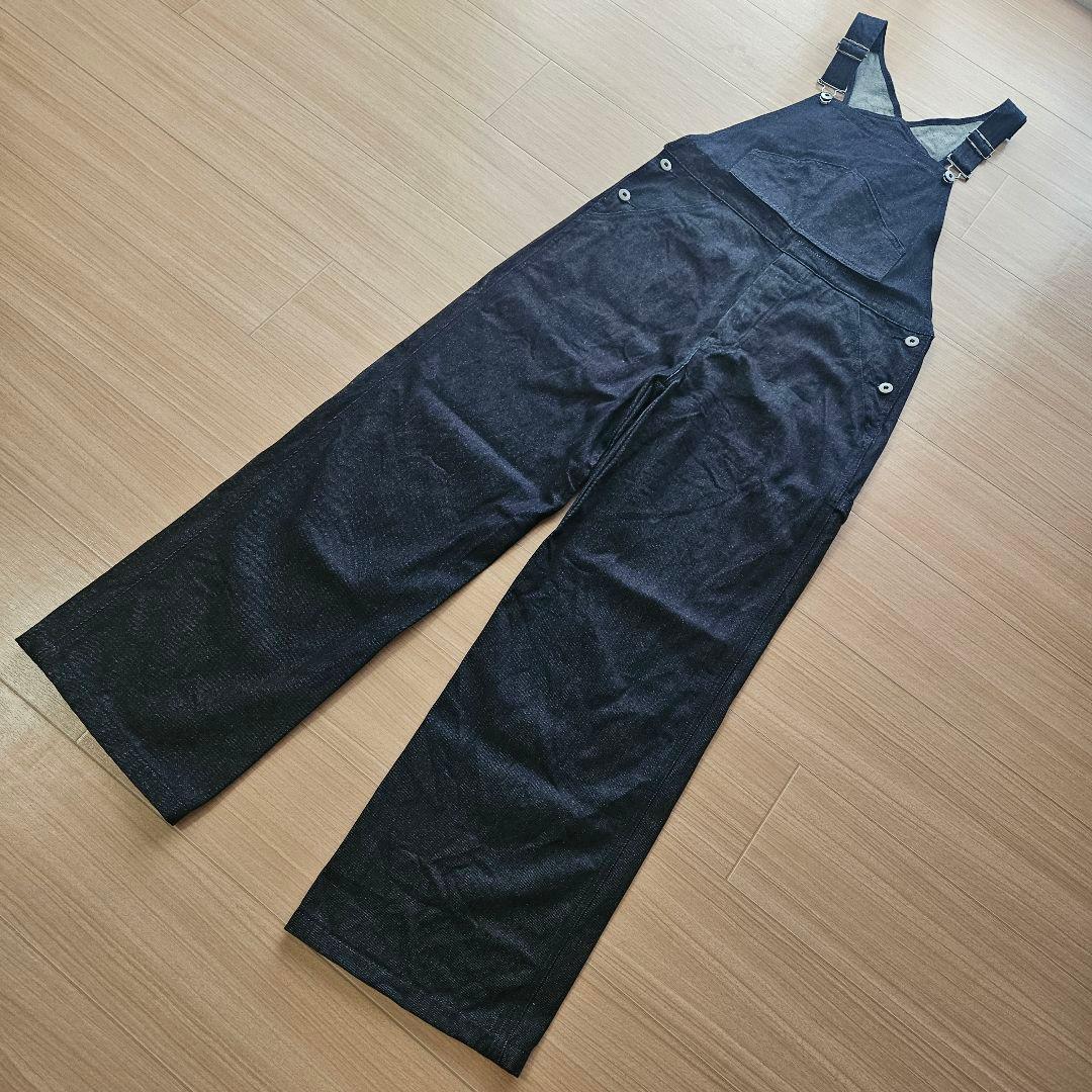 美品✨marihojaマリホジャ オリジナル リジッドデニムオーバーオール