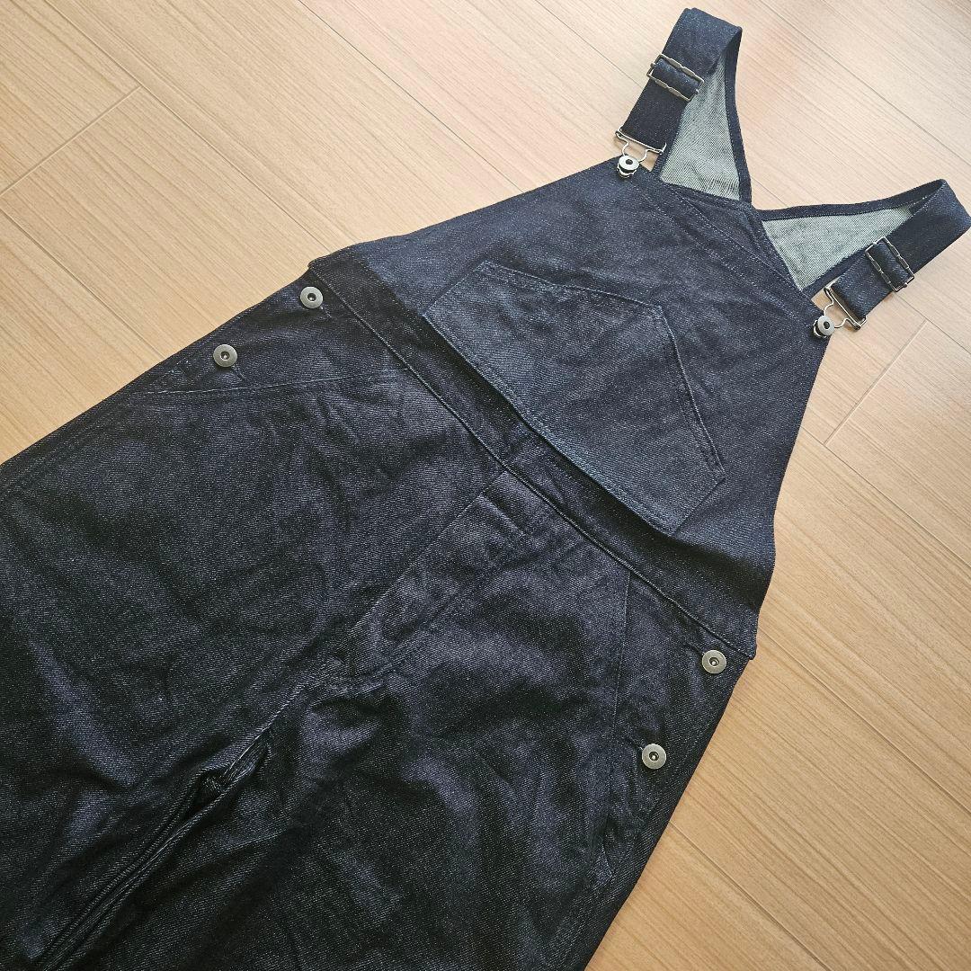美品✨marihojaマリホジャ オリジナル リジッドデニムオーバーオール