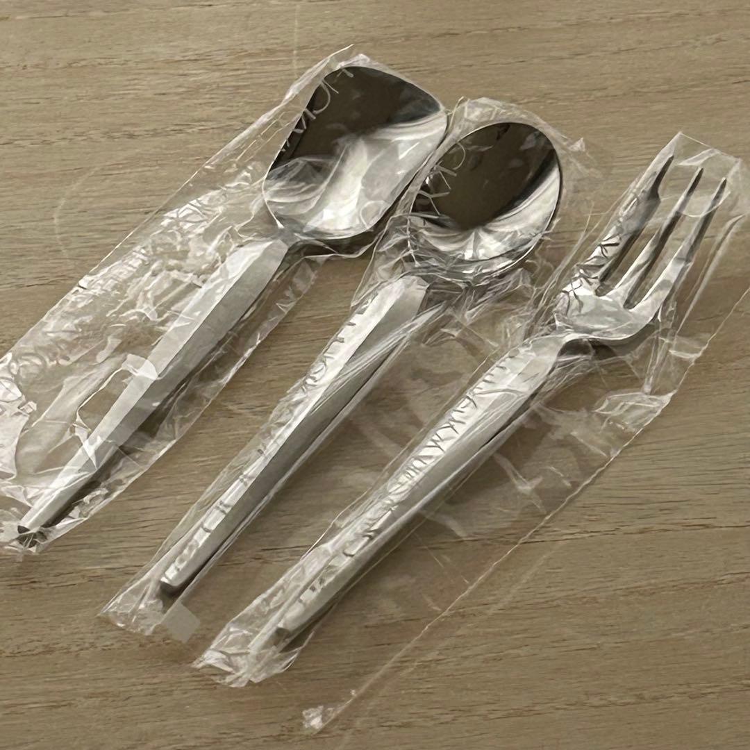 ラッキーウッド　35本　5人用　カトラリーセット デラックス　18-12