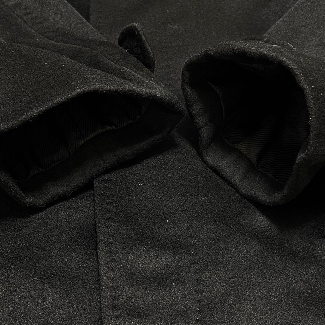 極美品✨ DURBAN カシミヤ100% ステンカラーコートブラック サイズM