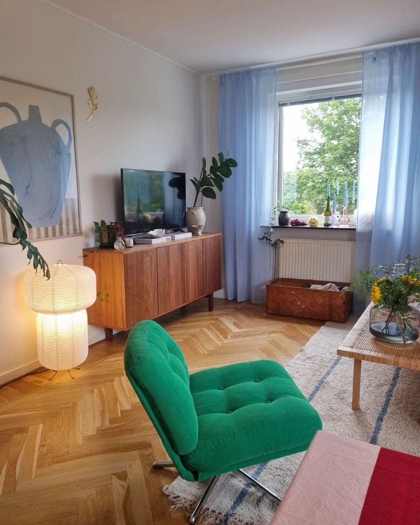 \"\"新品●未開封\"\" イケア ディヴリンゲ 1人掛けソファ 回転パーソナルチェア