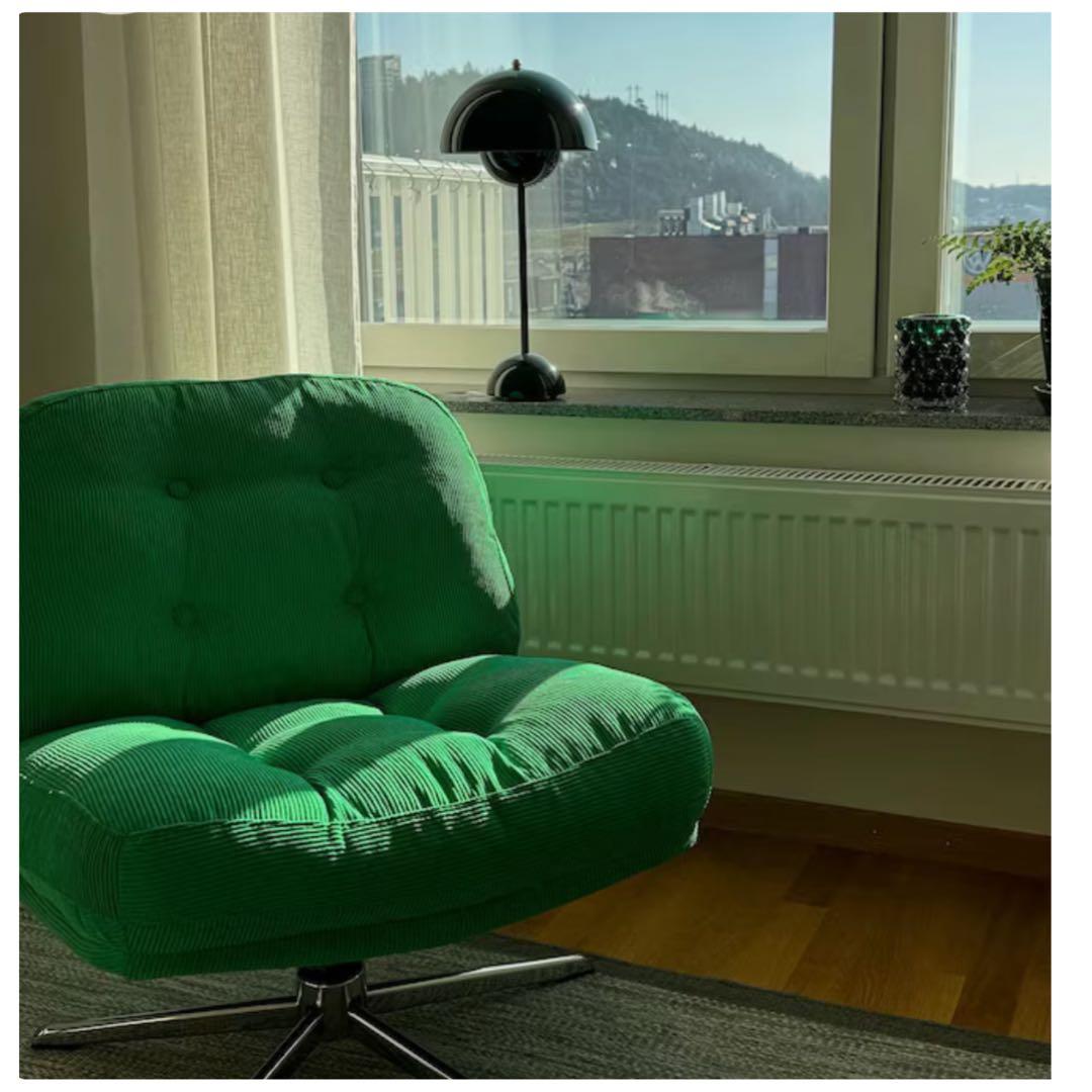 \"\"新品●未開封\"\" イケア ディヴリンゲ 1人掛けソファ 回転パーソナルチェア