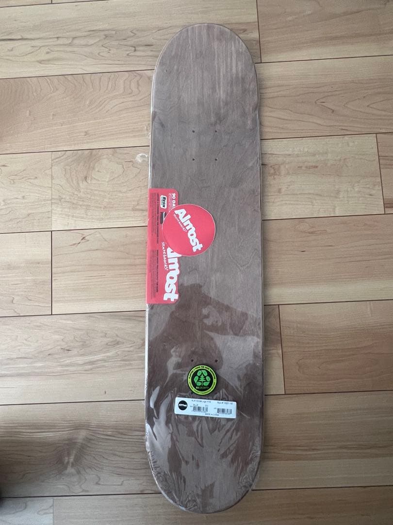 新品Almost Vibrate Logoスケートボードデッキ8.0