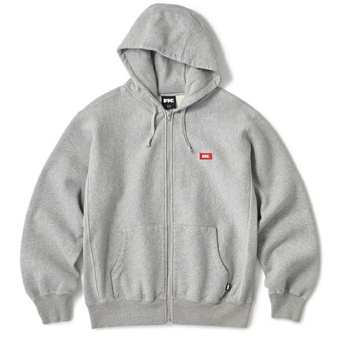 FTC　SMALL BOX LOGO ZIP UP HOODY