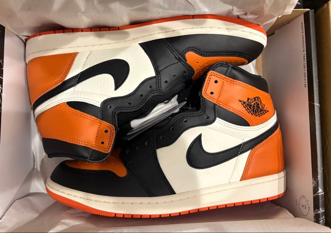 エアジョーダン1 シャッタードバックボード　新品　28.5センチ