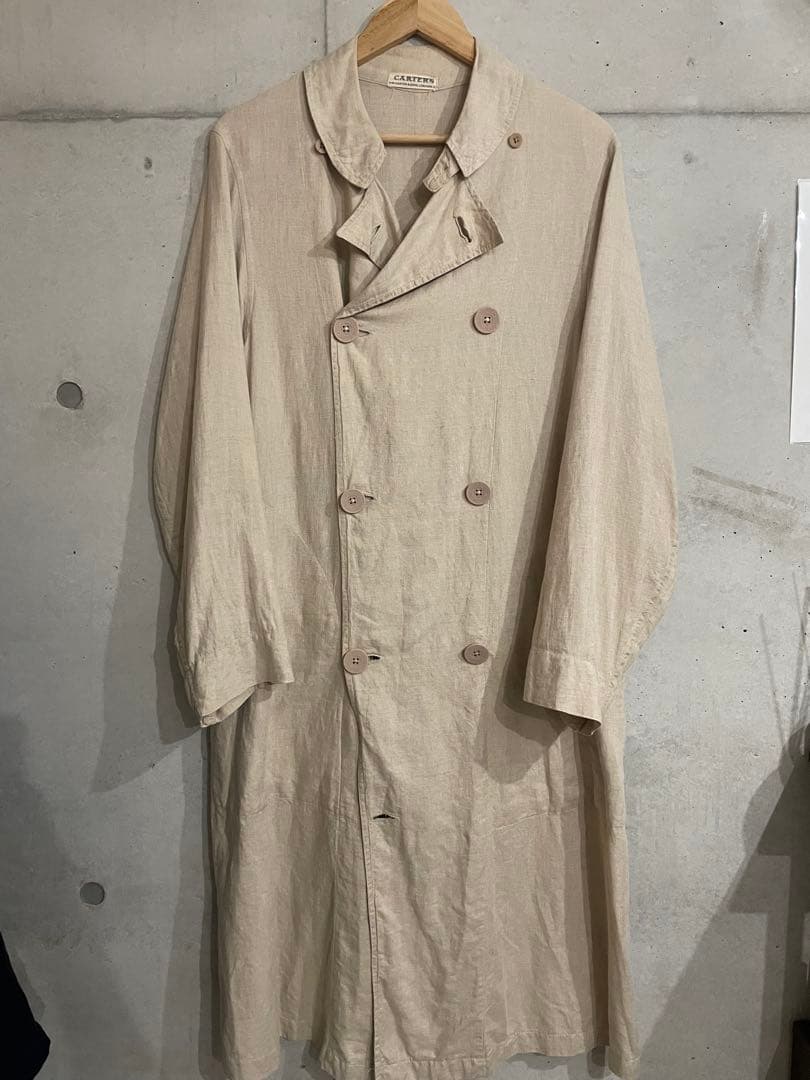 ジャケット・アウター 20s CARTERS linen double duster coat