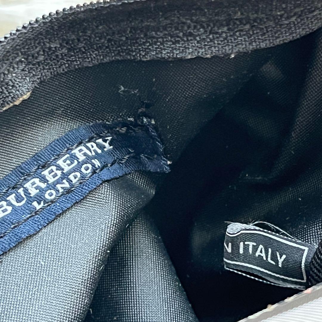未使用級✨BURBERRY バーバリー ミニポーチ スクエア ノバチェック