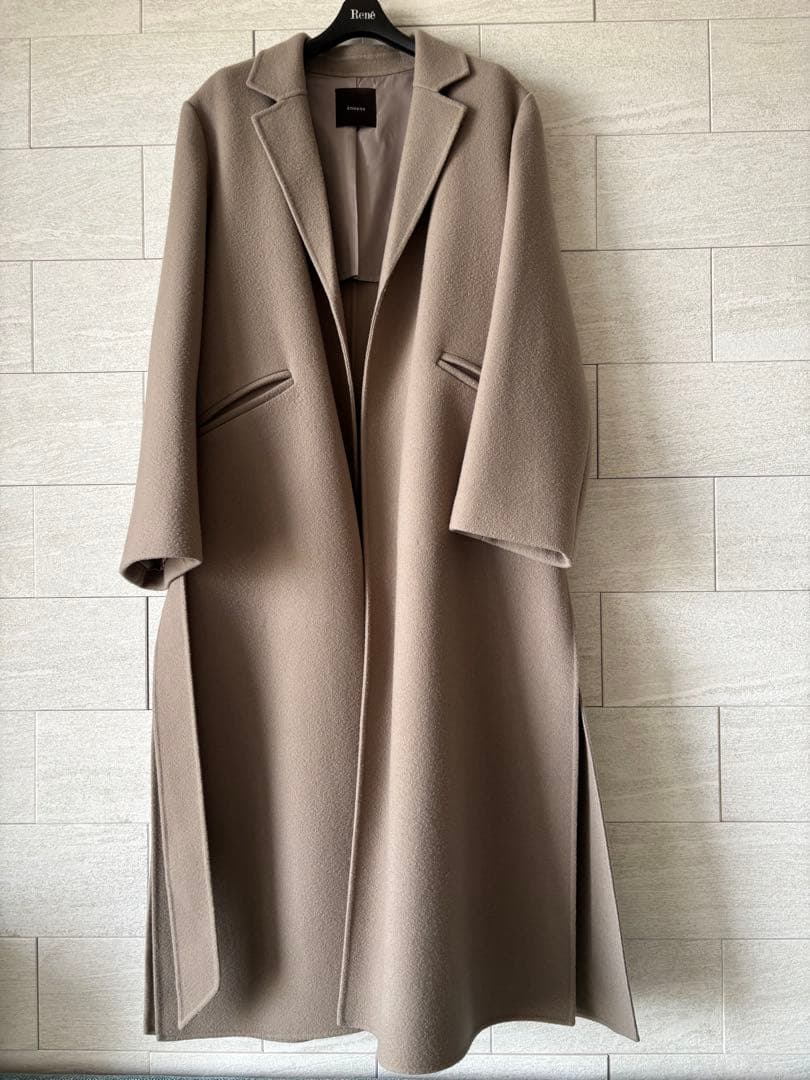 anuans アニュアンス♡リバーロングチェスターコート