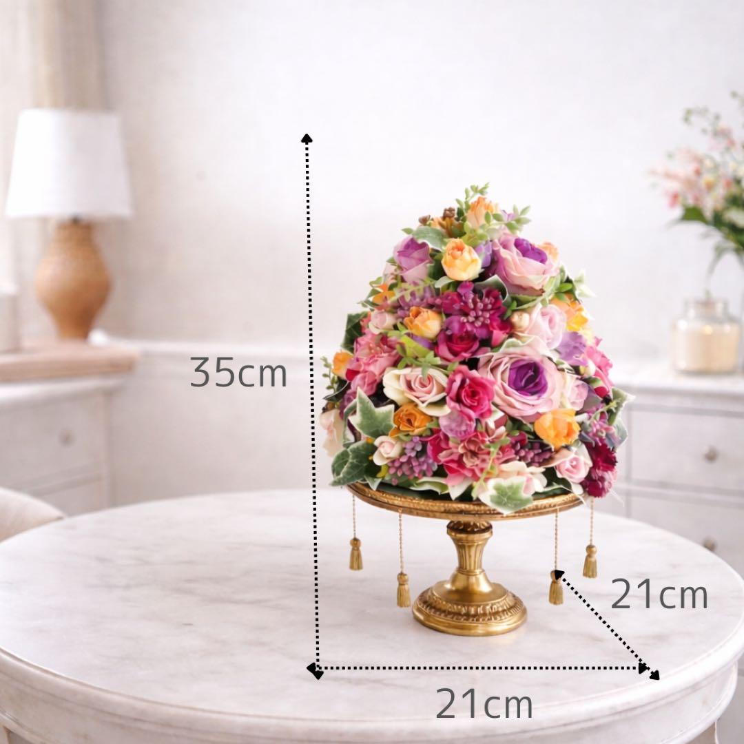 祝福の日に咲く森の花｜高級フラワーアレンジメント｜光触媒フラワー アートフラワー