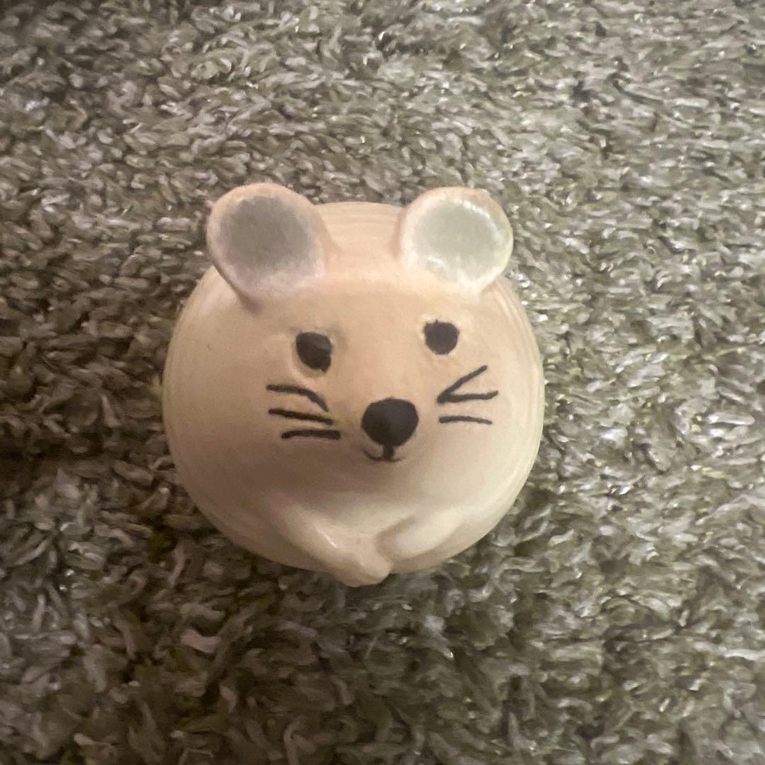 リサラーソン 3匹のネズミ　ホワイト