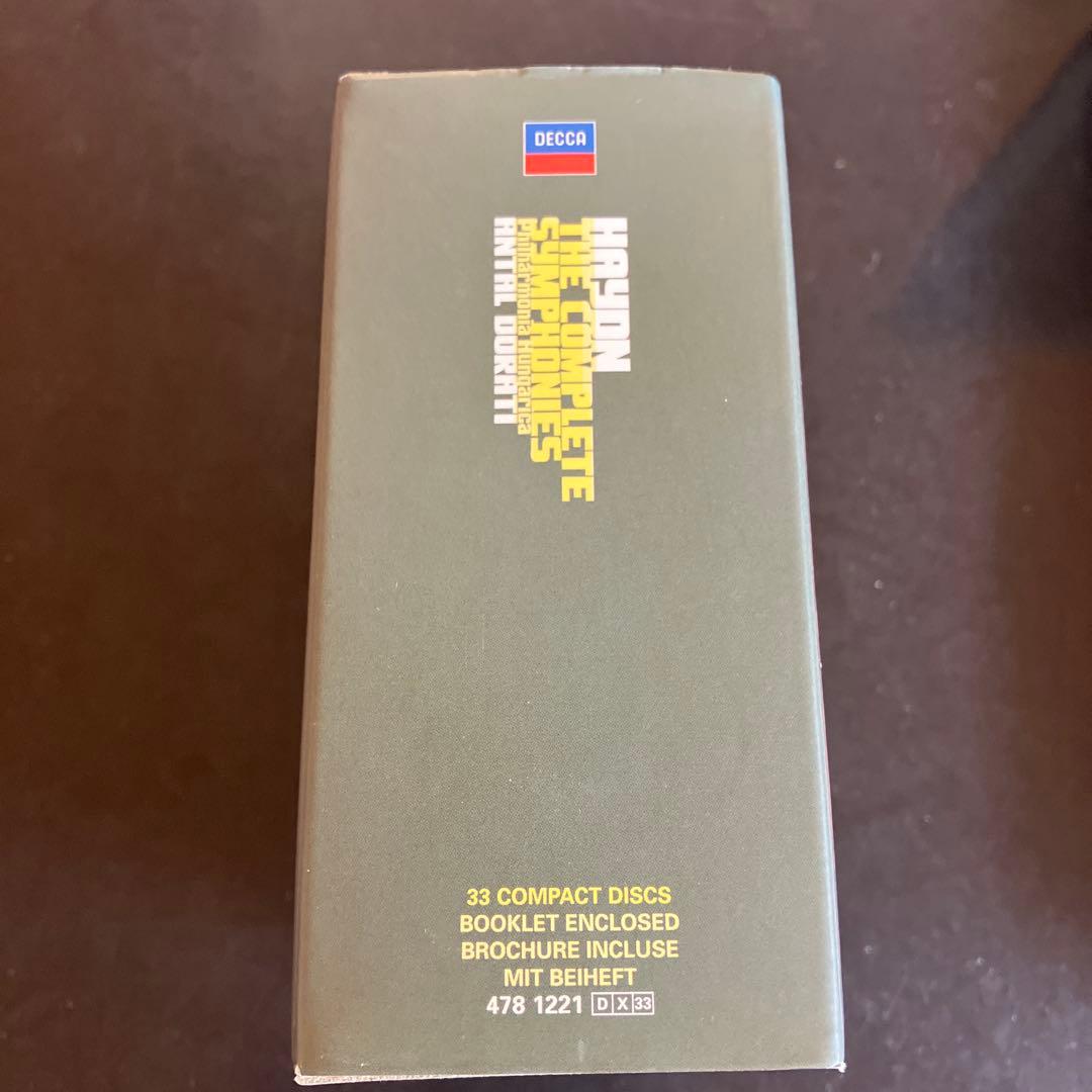 ハイドン　交響曲全集　ドラティ＆フィルハーモニア・フンガリカ（３３ＣＤ限定盤）