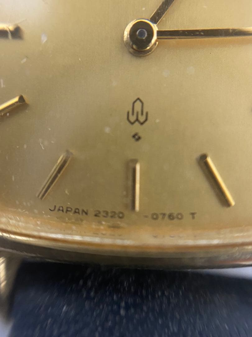 3-3205 SEIKO 14Kクォーツレディース腕時計モデル2320-0760