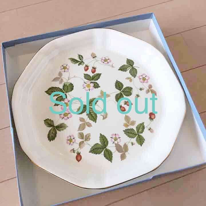 Sold out ☆【新品・未使用】　大皿　箱あり☆