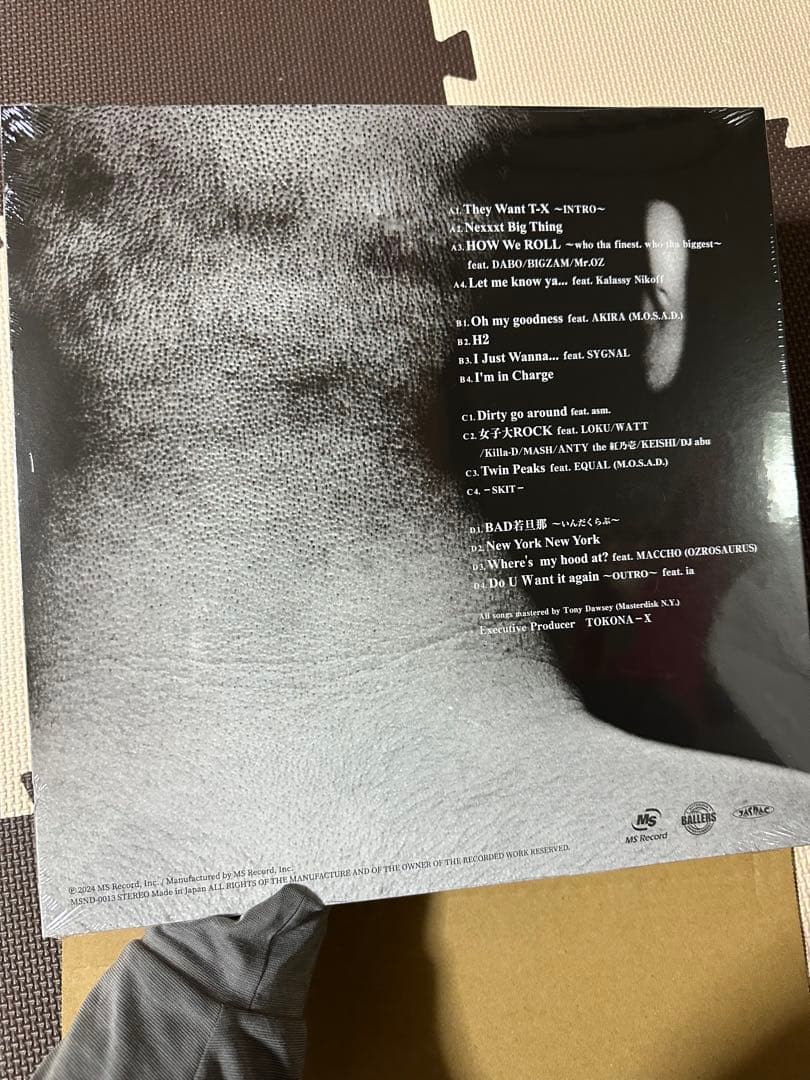 TOKONA-X 限定500枚　アナログレコード 「未開封」