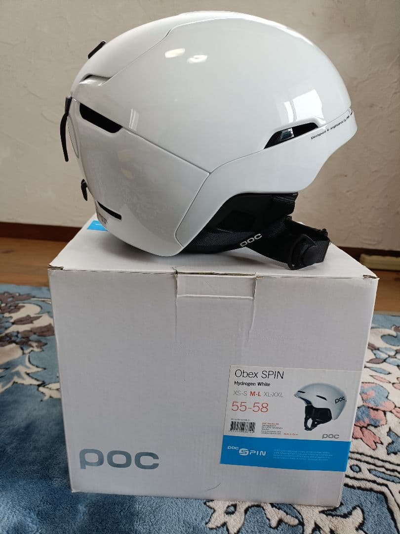 POC Obex SPIN ヘルメット 55-58cm ホワイト